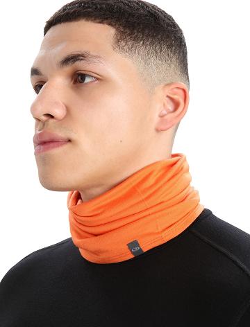 Echarpes Icebreaker Unisex Merino Flexi Chute Homme Orange | FR 1069DFMN